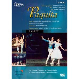 Minkus - Paquita / Letestu, Martinez, Paquette, Wilk, Coleman, Paris Opera DVD